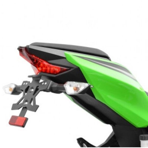 KAWASAKI Top Block License Plate Holder - BlackRef: tb0405 / spek49