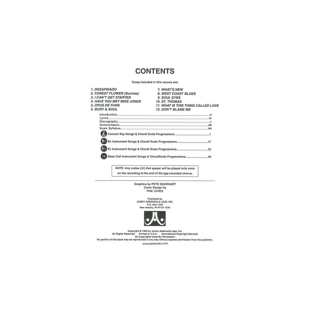 Jamey Aebersold Latin Jazz – Thomann Ireland