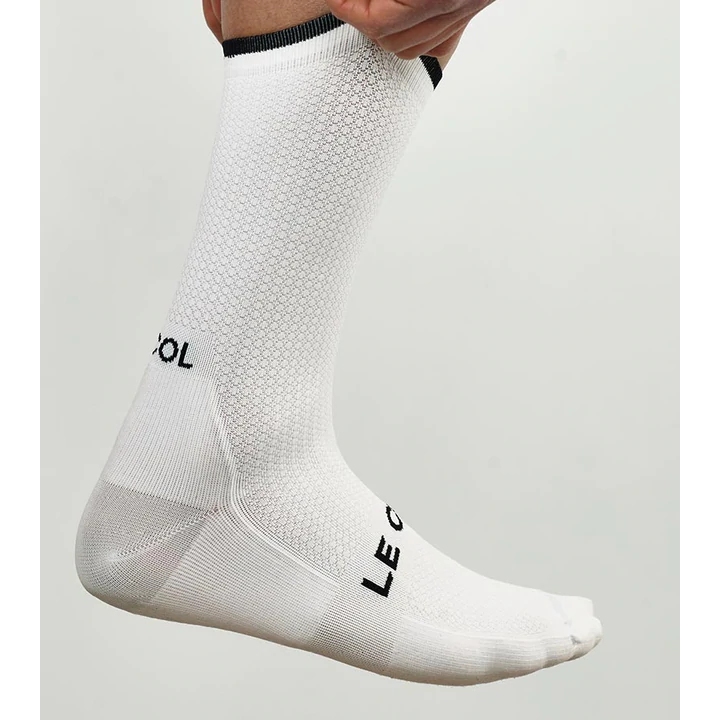 Le Col Cycling Socks - White/Black