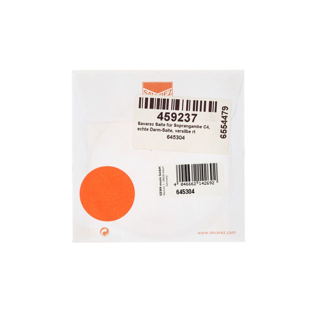 Savarez Treble Viola Da Gamba C4 – Thomann Ireland