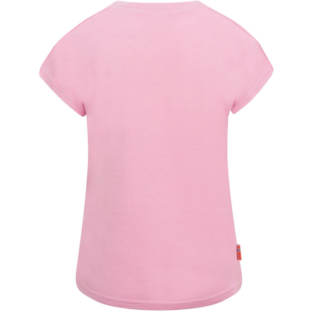 Trollkids Sandefjord T-Shirt Girls - Wild Rose