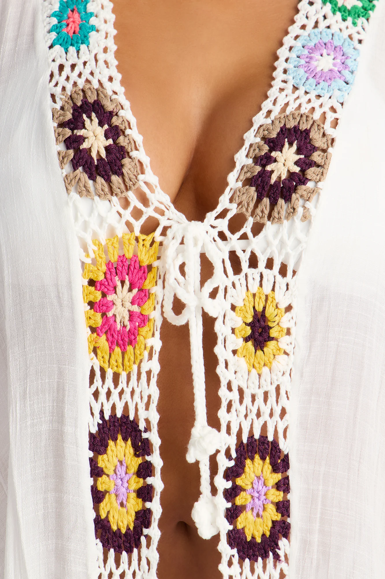 Closer To You Coverup - White/combo