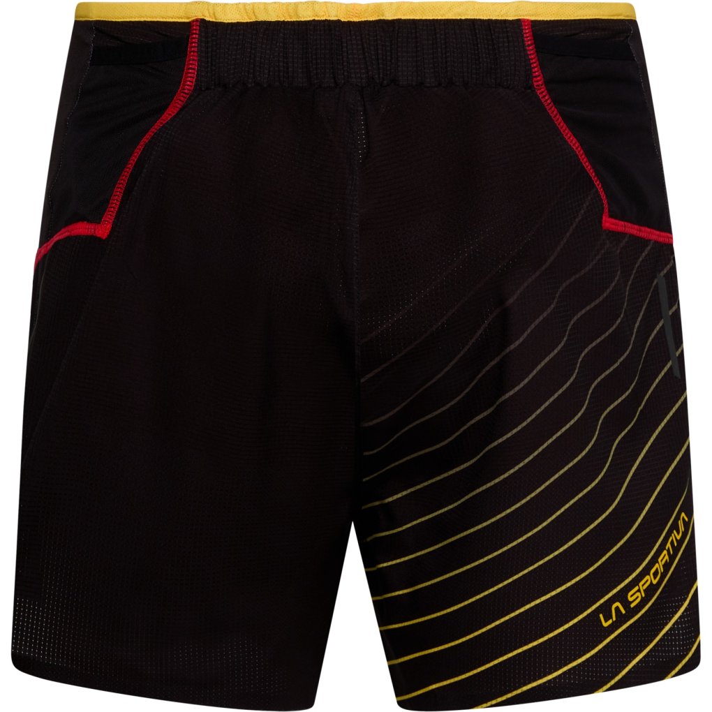 La Sportiva Freccia Shorts Men - Black/Yellow