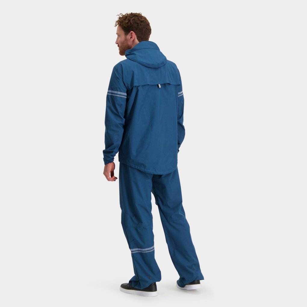 AGU Essential Original Rain Suit - Set of Rain Pants + Rain Jacket - teal blue