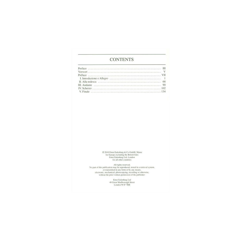 Edition Eulenburg Tschaikowsky Sinfonie Nr. 3 – Thomann Ireland