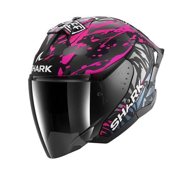 Casque jet Shark SKWAL JET CUP REPLICA REDDING MAT - Noir / VioletRef : SH1874