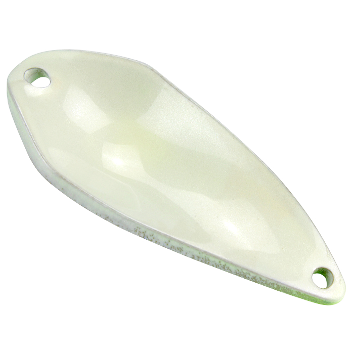 FTM Trout Spoon Rock (4.2 g, White\/Yellow UV)