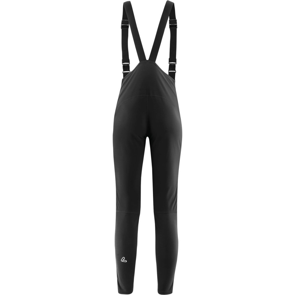 Löffler Warm-Up Airblocc Warm Bib Tights Women - black 990
