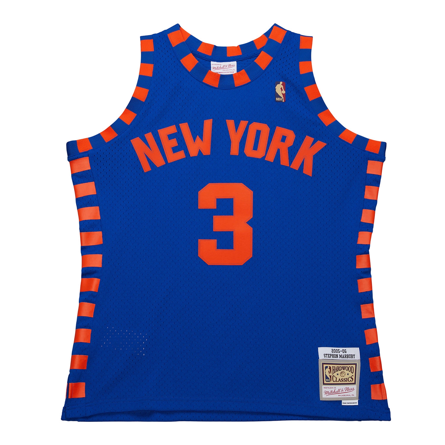 Stephon Marbury #3 New York Knicks 2005-06 Swingman NBA Jersey Blue