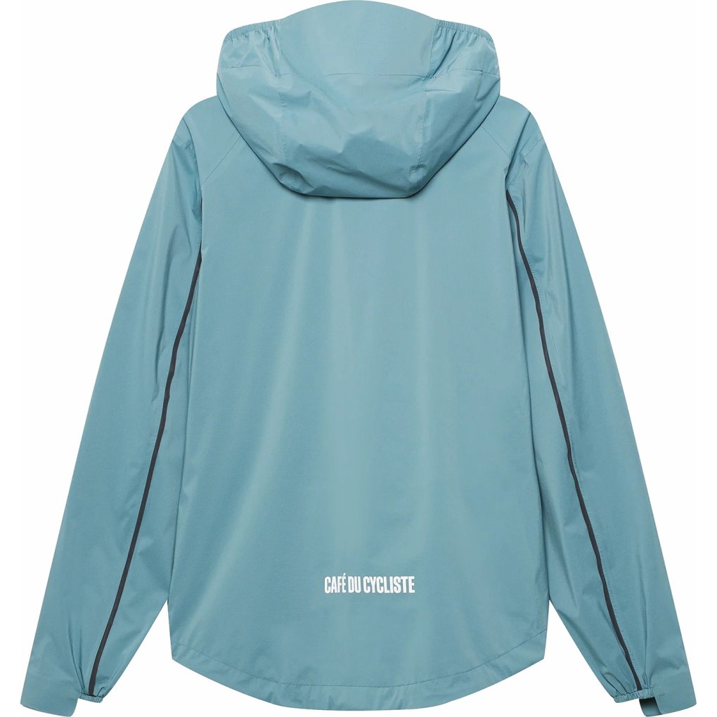 Café du Cycliste Alizee Rain Jacket Unisex - deep water