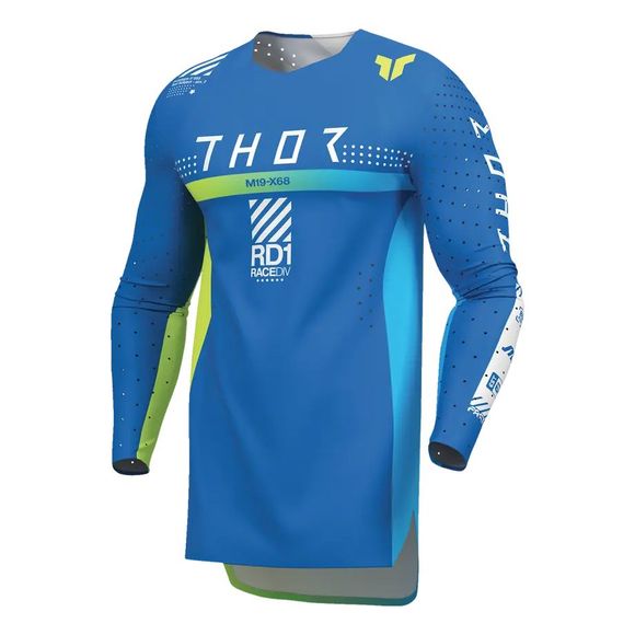 Thor Sport Synth 2025 cross jersey - BlueRef: To3198