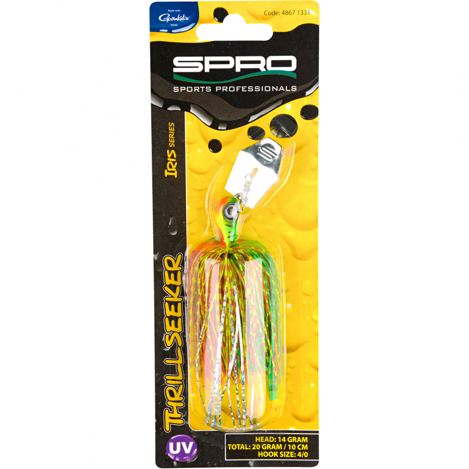 Spro Iris Thrillseeker (Firetiger)