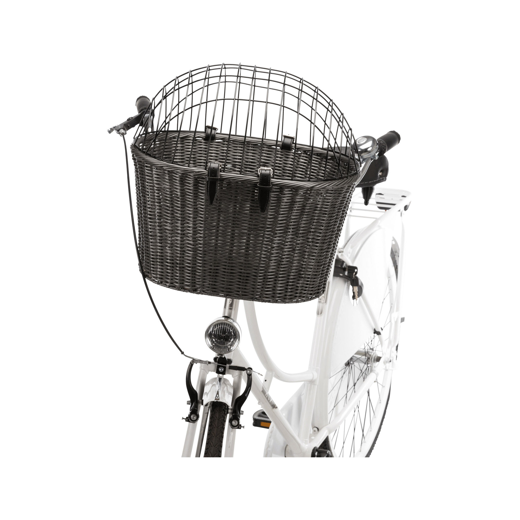 Trixie Dog Bicycle Basket Rattan