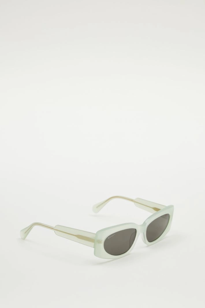 Rectangular acetate sunglasses - MINT
