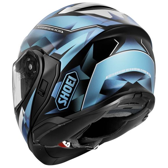 Casque modulable Shoei NEOTEC 3 - FRAGMENTS - Noir / BleuRef : SI0578