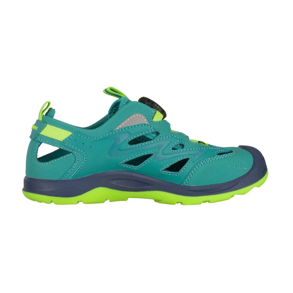 Trollkids Rondane Sandals Kids - Blue Coral/Mystic Blue/Cool Lime