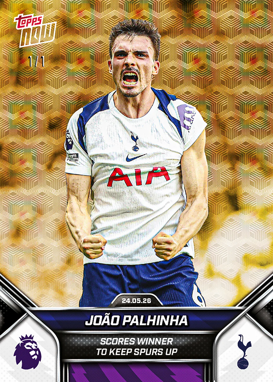 João Palhinha - 2025-26 Premier League Topps NOW® - Card 204