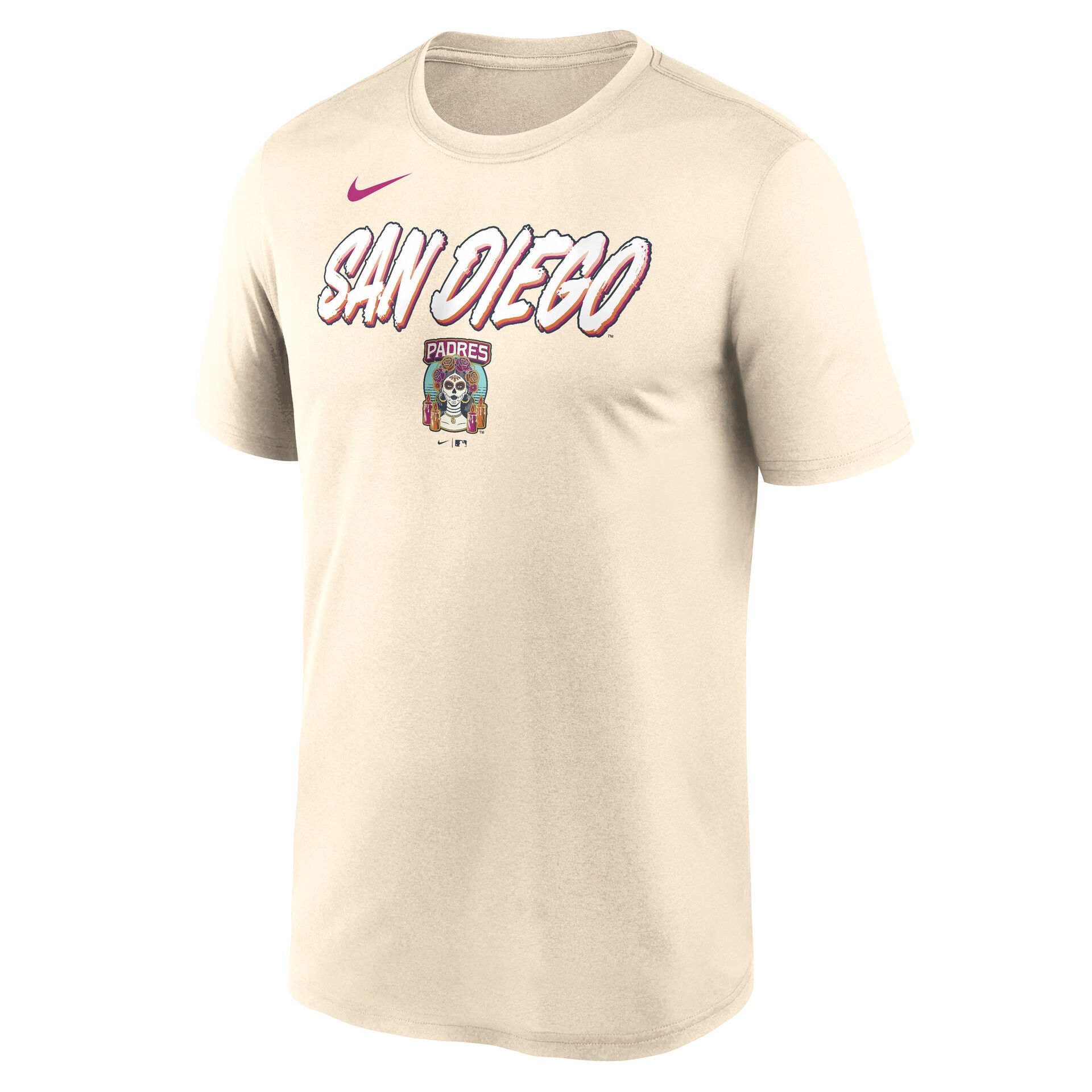 San Diego Padres City Connect Legend MLB T-Shirt Natural