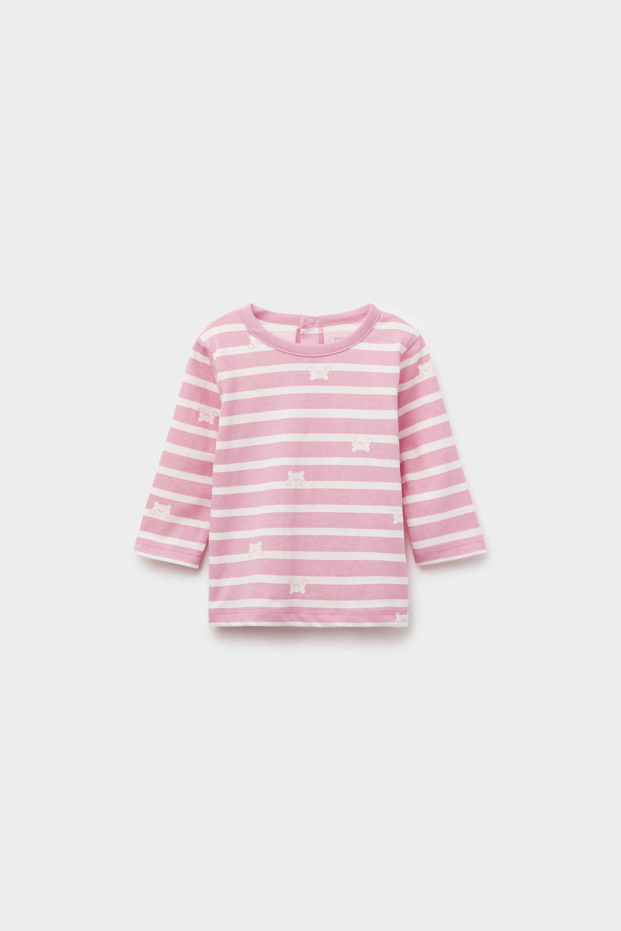 Baby Printed Cotton Long-Sleeved Top