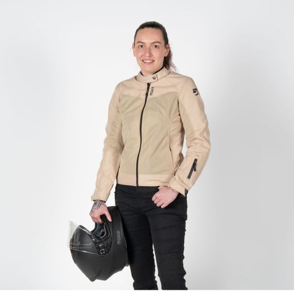 Dxr Stream Air Evo Lady - Yellow / Beige Motorcycle JacketRef: DXR0580