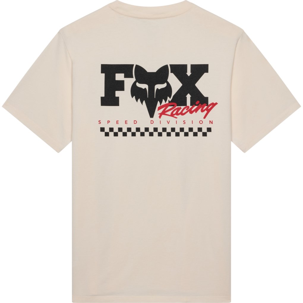 FOX Checker 195 Original Shortsleeve Tee Men - off white