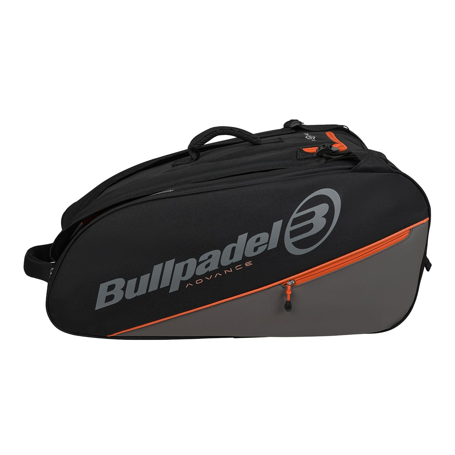 PADEL BAG BULLPADEL ADVANCE BLACK/ORANGE UNISEX BPP26014