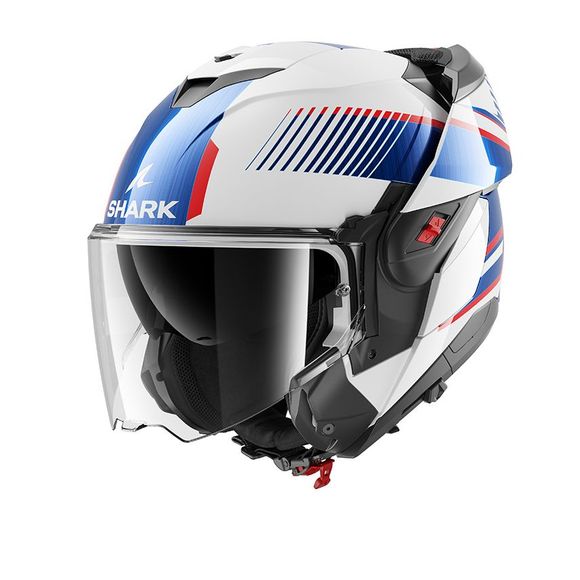 Shark OXO SIKTER Modular Helmet — Black / BlueRef: Sh1794-C58388