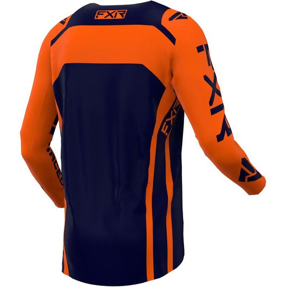 FXR PODIUM OFF-ROAD MIDNIGHT/ORANGE 2022 cross jersey - Orange / BlueRef : FXR0179