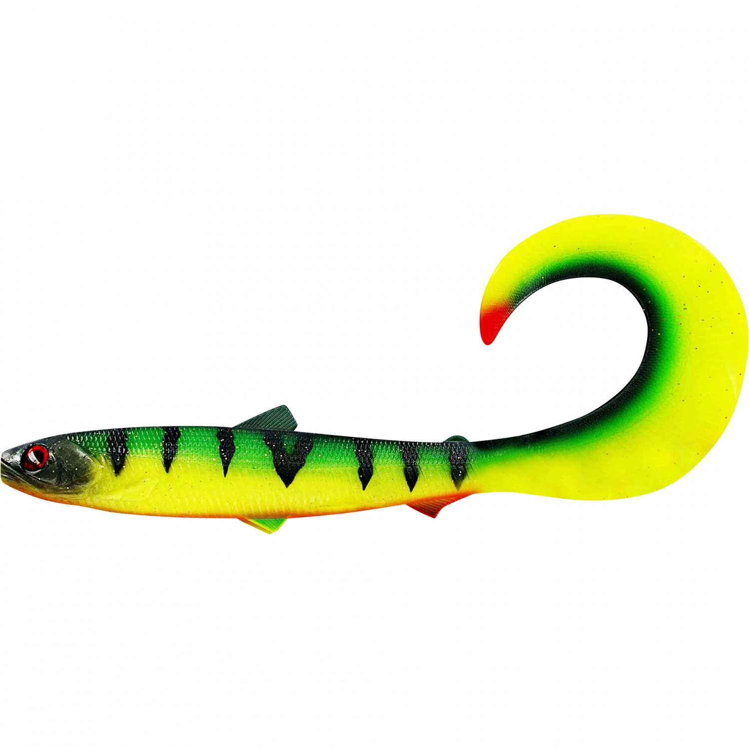 Westin Softlure BullTeez Curltail (Tiger Perch)