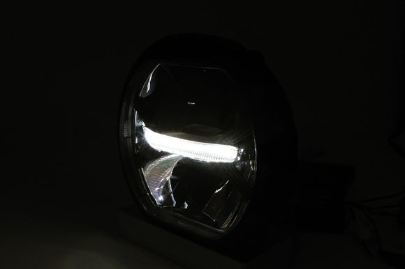 Koso Led Headlight, Black, Side Mount Universal lighthouseRef: Kos00062A / 1140863