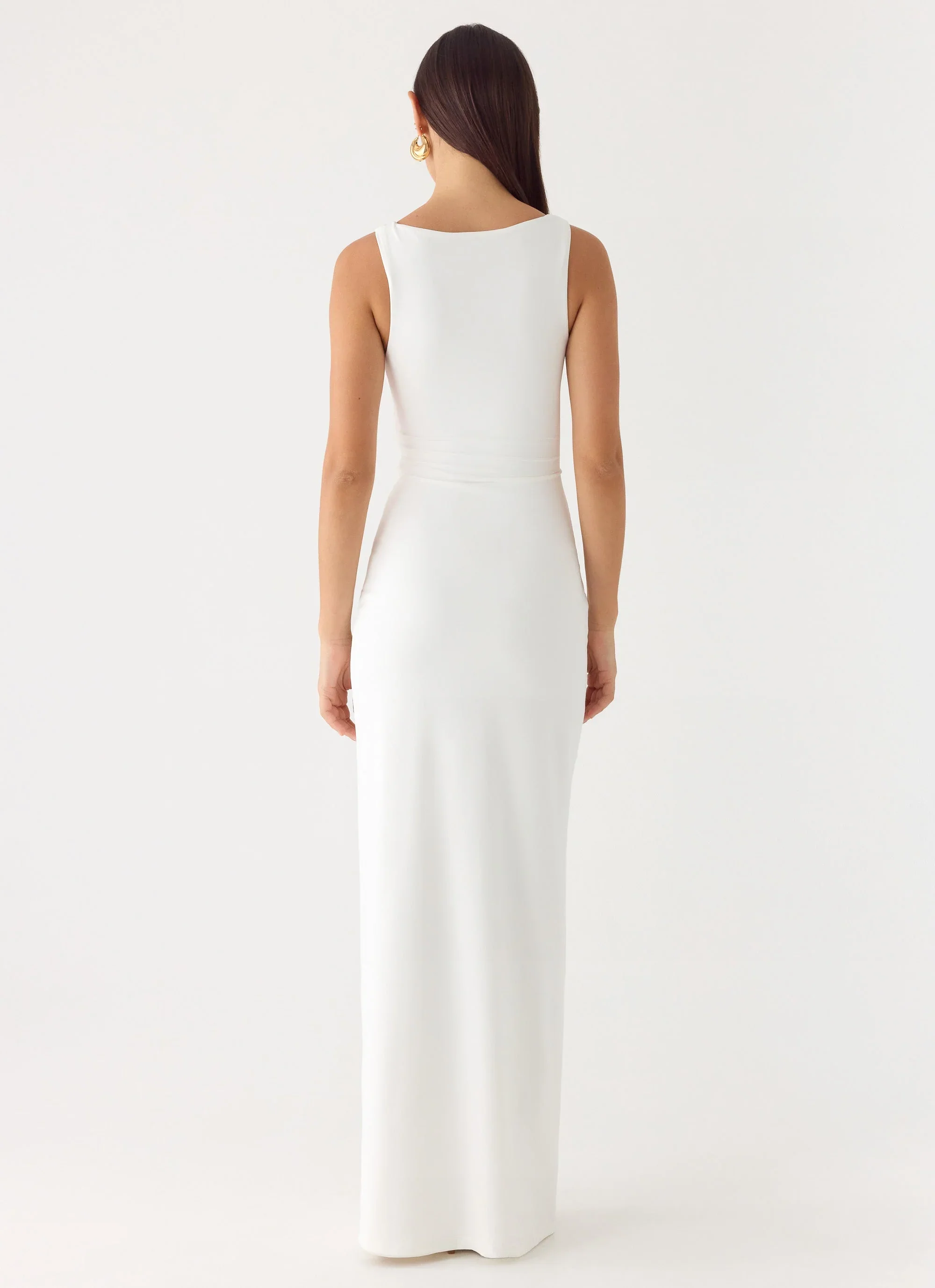 Nerine Maxi Dress - White