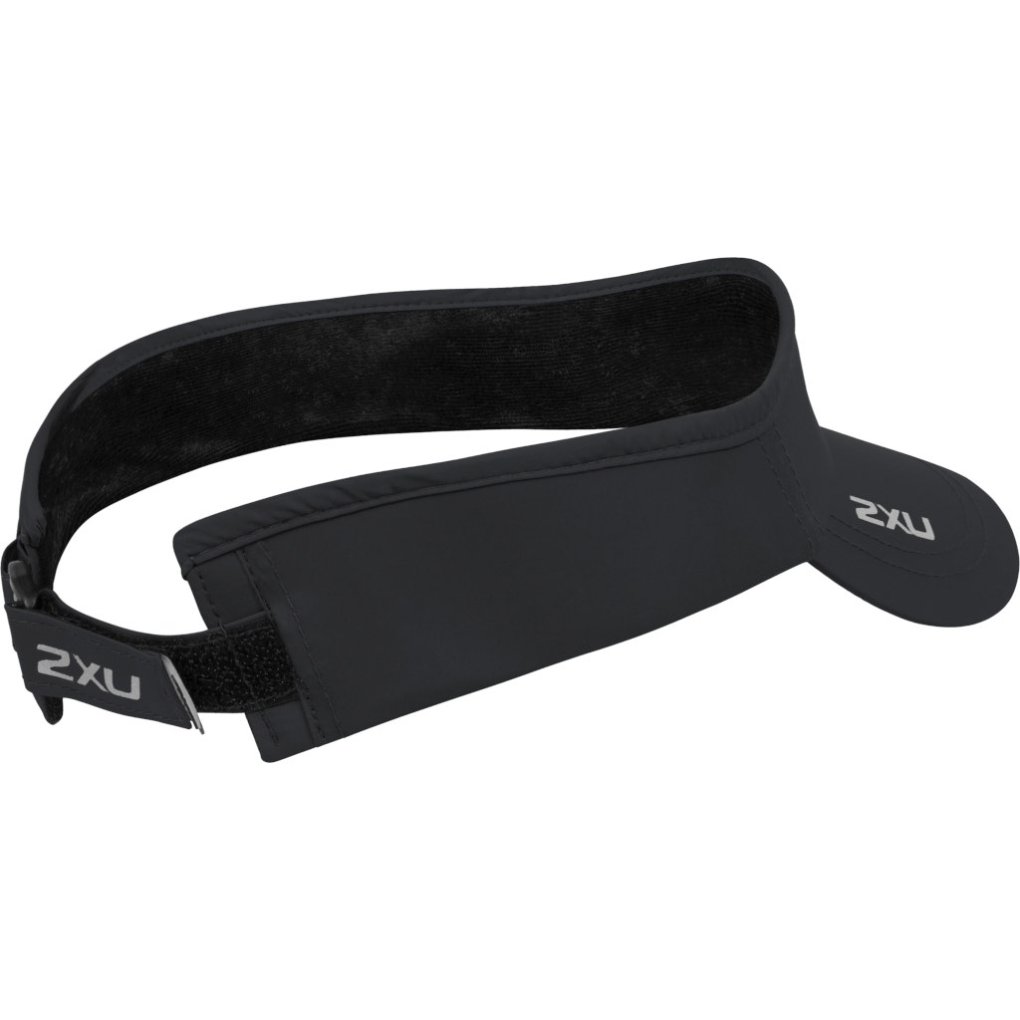 2XU Run Visor - black/black