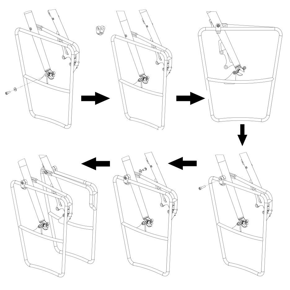 Salsa Down Under Front Rack - Aluminium Lowrider - black