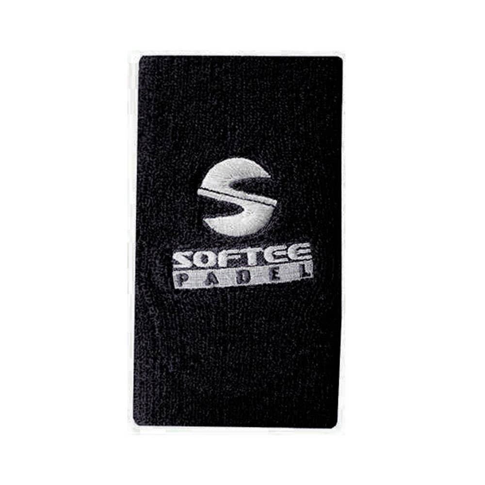 WIDE BLACK SOFTEE WRISTBAND