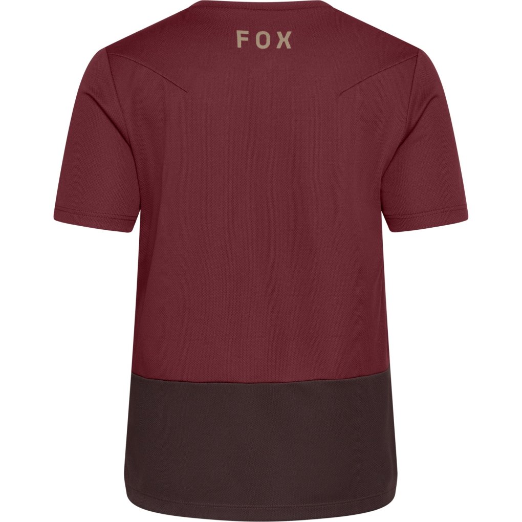FOX Ranger Fox Head Shortsleeve MTB Jersey Youth - rust