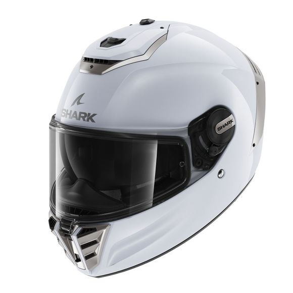 Shark Spartan RS Blank - White / GrayRef: SH1613
