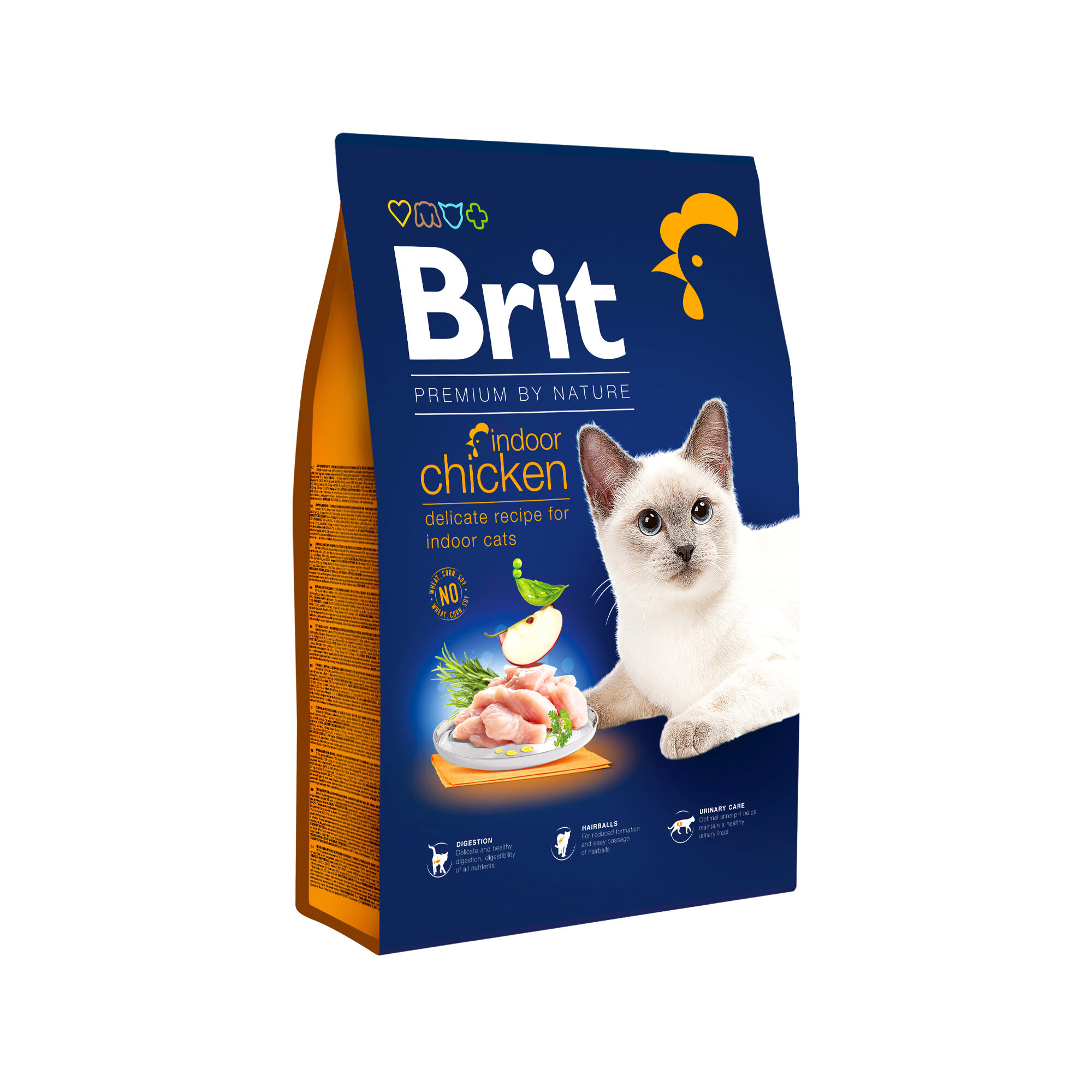 Brit Premium by Nature Cat - Indoor Chicken - 1,5 kg