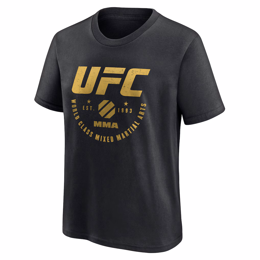 UFC World Class MMA T-Shirt - Black - Youth