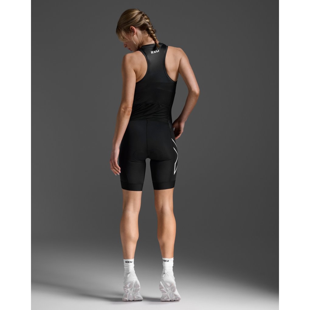 2XU Core Sleeveless Trisuit Women - black/white