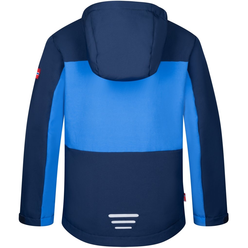 Trollkids Bergsfjord Jacket Kids - Navy/Electric Blue