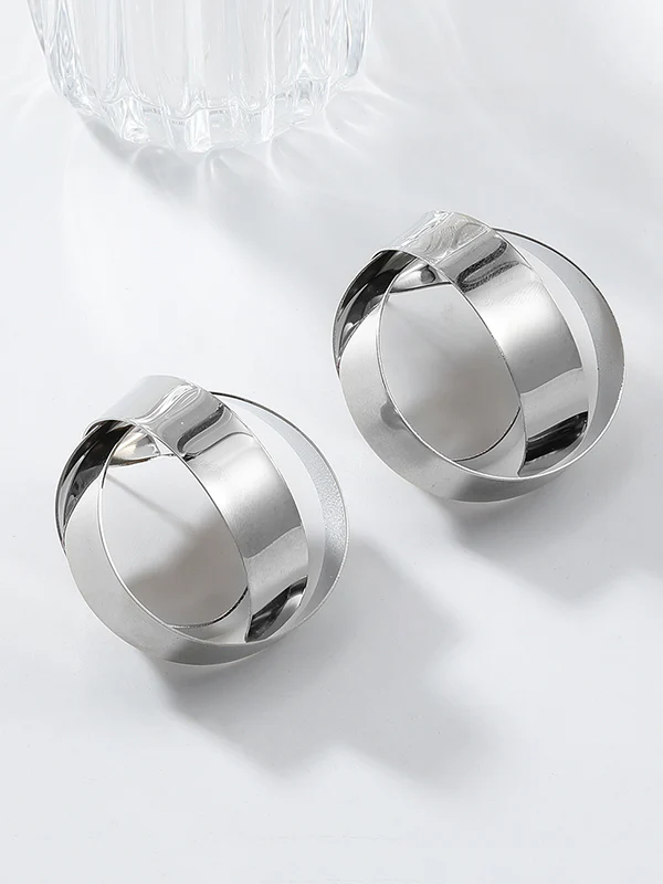 Geometric Drop Earrings