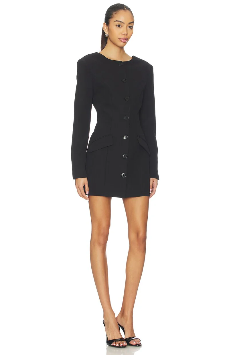 x Christina Elezaj Amina Blazer Mini Dress
