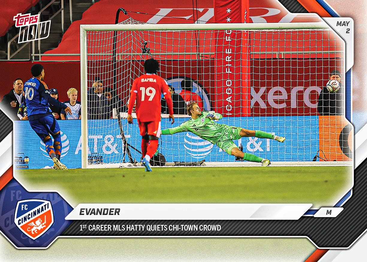 Evander - 2026 MLS Topps NOW® - Card 36 - PR: 135