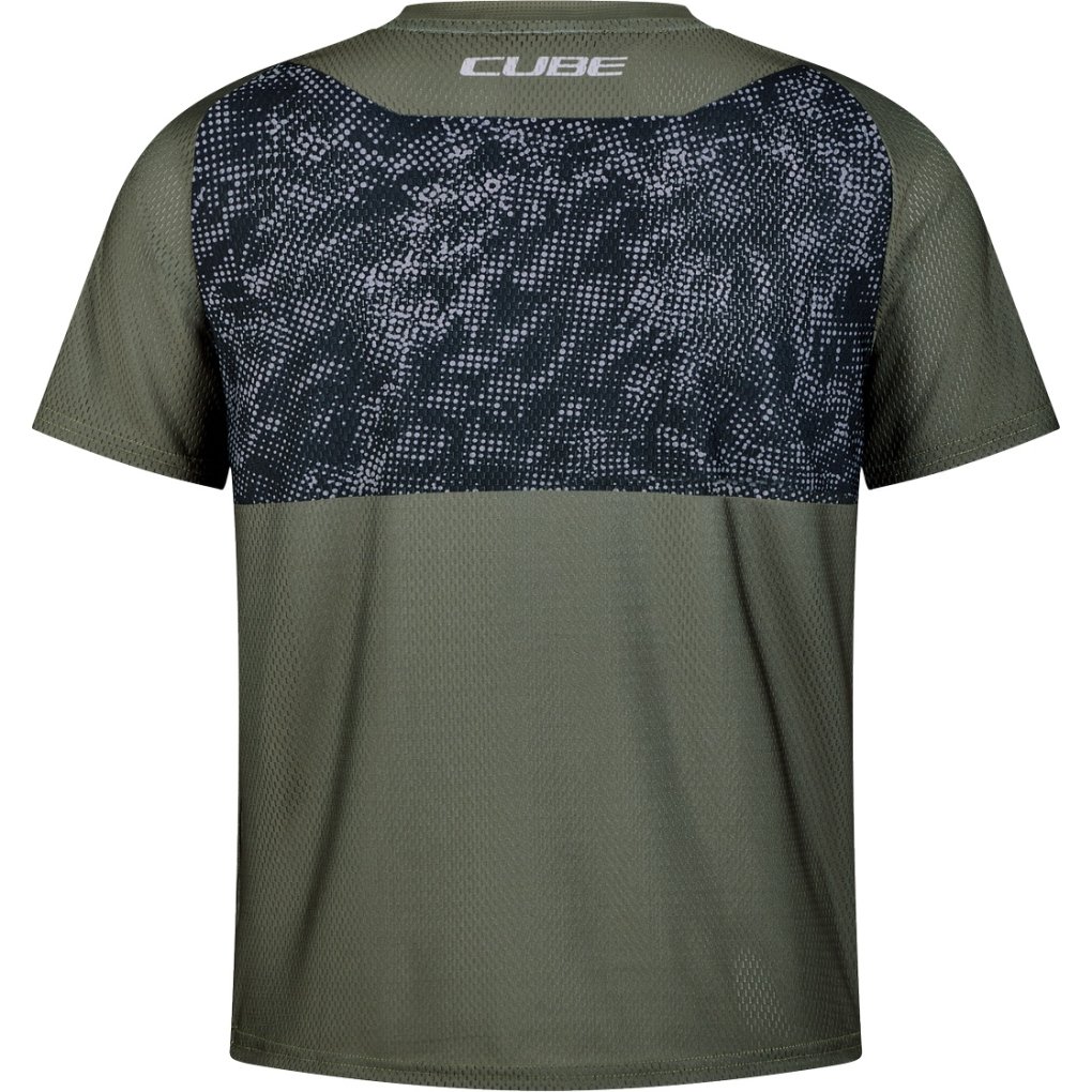 CUBE ROOKIE MTB Trikot TM Junior - reed green