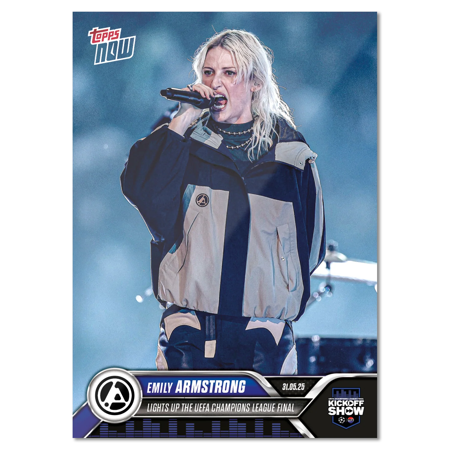 Emily Armstrong - 2024-25 UCL Topps NOW® - Card 168 - LOOK FOR AUTOS