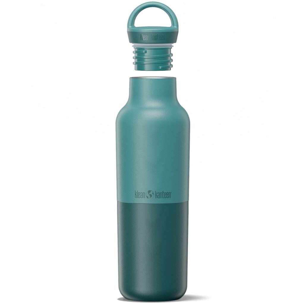 Klean Kanteen RISE Classic VI Insulated Bottle 592ml with Arch Loop Cap - brittany blue