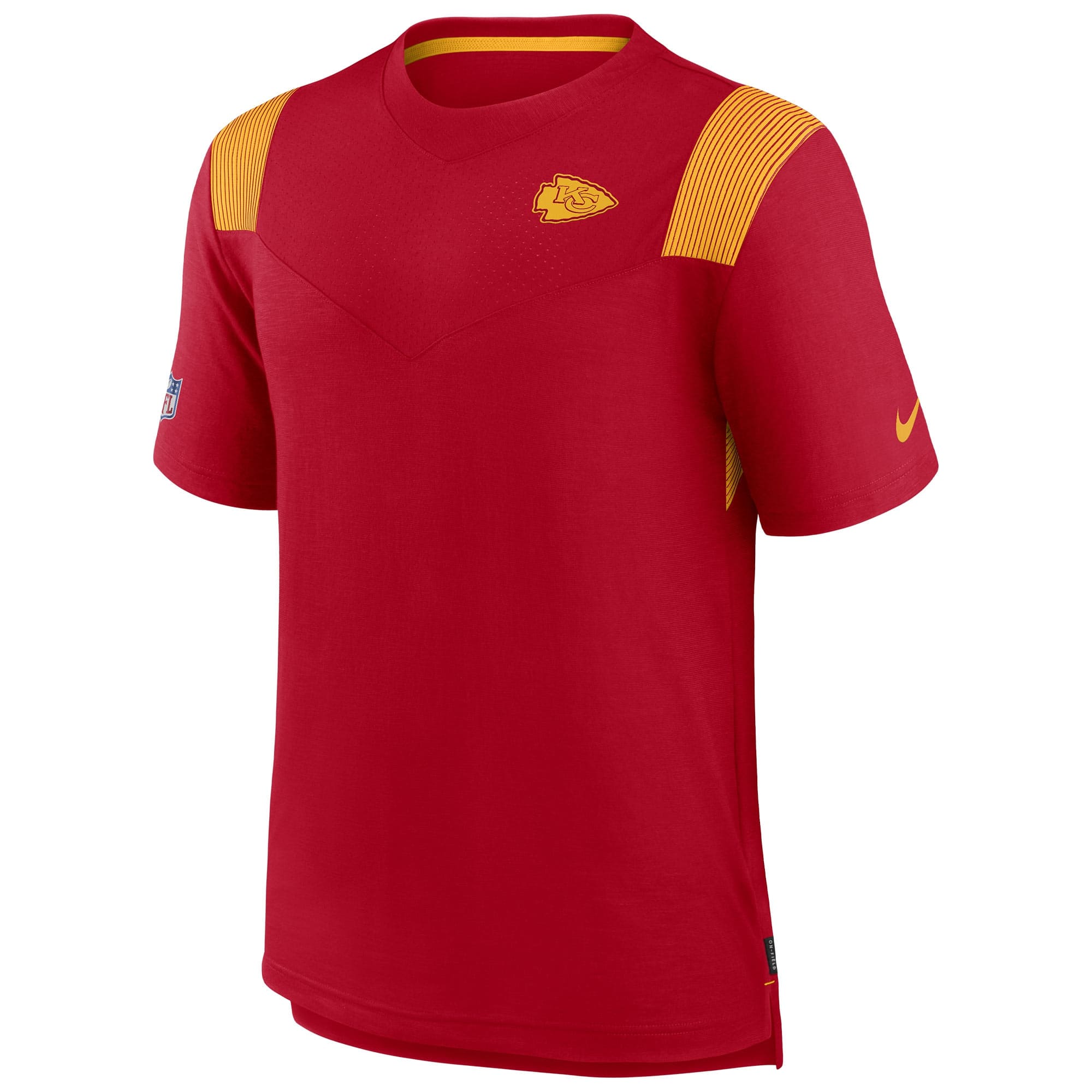 Kansas City Chiefs 2022 NFL Sideline Nike Performance Player Top Red