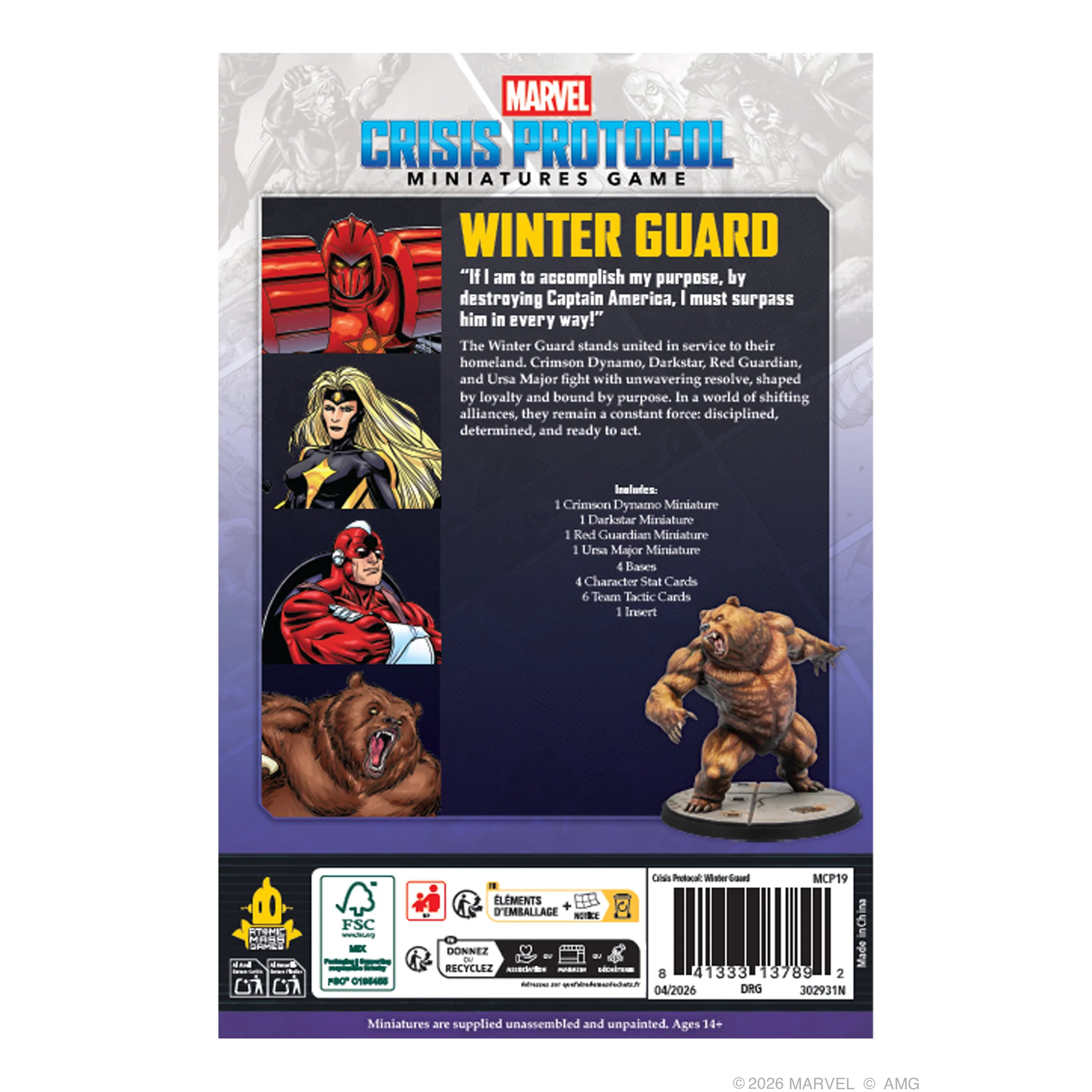 Marvel: Crisis Protocol – Winter Guard