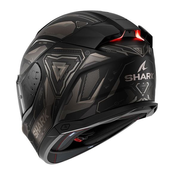 Shark SKWAL i3 - LINIK Full-Face Helmet - Black / GreyRef: SH1693-CKAAM