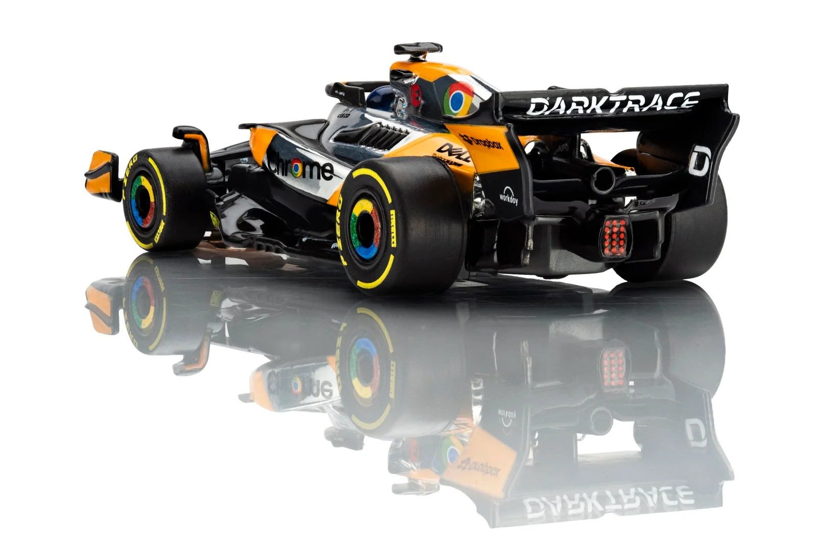 McLaren F1 MCL38 Austin chrome version AFX 22158
